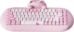 YUNZII C68 Wireless Mechanical Keyboard with Cat Design