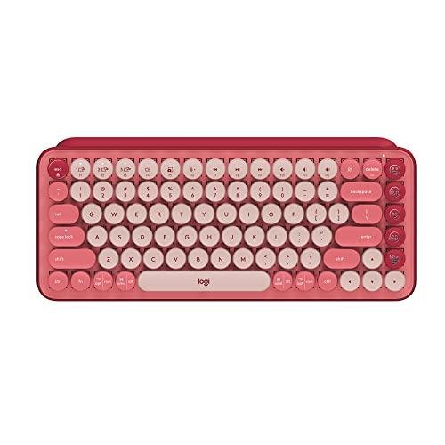 Logitech POP Wireless Mechanical Keyboard - Heartbreaker Rose