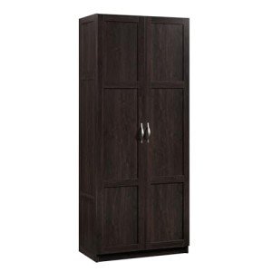 Cinnamon Cherry Storage Cabinet, 71.5" Tall