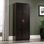 Cinnamon Cherry Storage Cabinet, 71.5" Tall