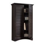 Tall Pantry Cabinet with Multipurpose Storage - Antiqued