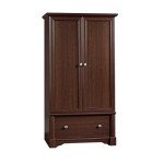 Sauder Palladia Armoire in Select Cherry Finish
