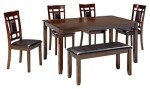 Bennox Dining Room Set with Table and Chairs