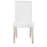 Cream Scalloped Dining Chairs - Set of 2