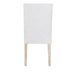 Cream Scalloped Dining Chairs - Set of 2