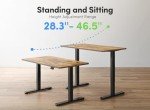 FEZIBO Height Adjustable Electric Standing Desk