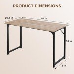 Modern Adjustable Computer Desk for Home Office