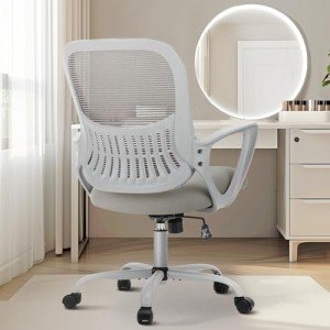 Ergonomic Black Office Chair with Lumbar Support