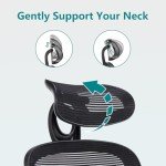 Ergonomic High-Back Office Chair with Lumbar Support