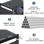 Mavivegue 12-Cube Storage Book Shelf - Black