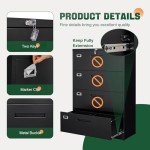 Letaya 4 Drawer Metal Lateral File Cabinet