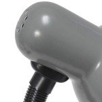 Gray Basic Metal Desk Lamp with Flexible Neck