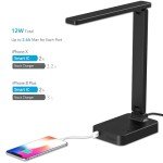 Drevet LED Desk Lamp with USB and AC Outlets