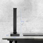 Drevet LED Desk Lamp with USB and AC Outlets