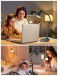 LED Desk Lamp with USB Port and Dimmable Light