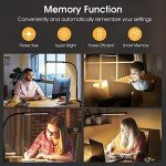 Clamp-on LED Desk Lamp with Flexible Gooseneck