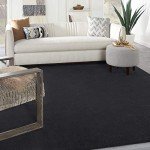 Nourison Essentials Black 8' x 10' Area Rug