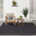 Nourison Essentials Black 8' x 10' Area Rug