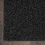 Nourison Essentials Black 8' x 10' Area Rug