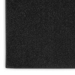Nourison Essentials Black 8' x 10' Area Rug