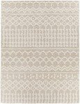 Beige Moroccan Shag Area Rug – 7'10" x 10'2
