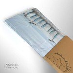 Coastal Blue Hand-Painted Ocean Wall Art