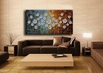 3D Flower Oil Painting Canvas Wall Art