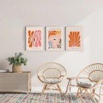 Matisse Flower Market Wall Art Set of 3