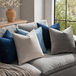 MIULEE Velvet Soft Decorative Throw Pillow Covers - 2 Pack