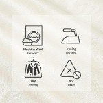 Cream Velvet Throw Pillow Covers with Pom-Poms - 2 Pack