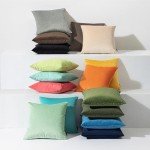 Set of 2 Green Velvet Throw Pillow Covers 18x18