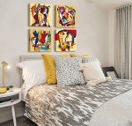 Colorful Music Wall Art - 4 Piece Canvas Set