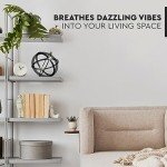 Black & Gold Decorative Spheres for Home Decor