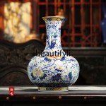 Blue and White Antique Jingdezhen Ceramic Vase