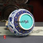 Blue and White Antique Jingdezhen Ceramic Vase