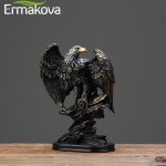 Retro Eagle Sculpture - Unique Home Decor Accent