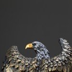 Retro Eagle Sculpture - Unique Home Decor Accent