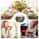 2 Pack Floral Scented Soy Candles for Home