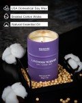 M&SENSE Lavender Soy Candle - 70 Hour Aroma