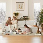 Chita Oversized L-Shaped Modular Sofa with Storage