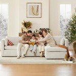 Chita Oversized L-Shaped Modular Sofa with Storage