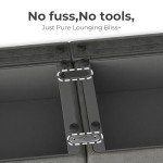 Chita Oversized L-Shaped Modular Sofa with Storage