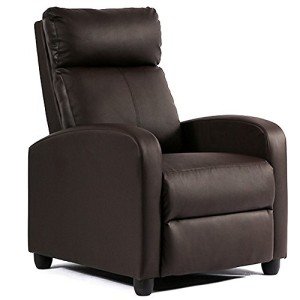 FDW Leather Recliner Chair for Home Theater