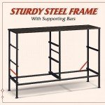 Charcoal Black 5-Drawer Fabric Dresser for Home