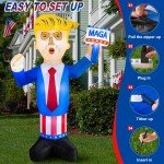 6.8 FT Inflatable 4th of July Decoration