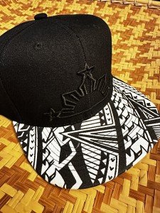 Custom Tribal Black Snapback for 4th of July