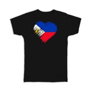 Filipino Heart T-Shirt for 4th of July Celebrations