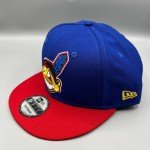 Cleveland Indians Blue Snapback Hat with Philippine Flag