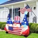 6FT Patriotic 4th of July Inflatable Decoration