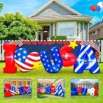 8FT Inflatable I LOVE USA for 4th of July
